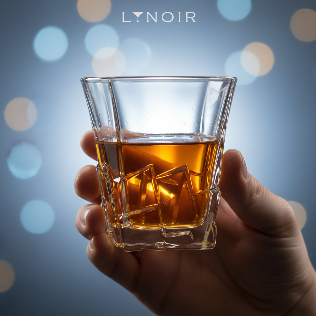 Ly Thủy Tinh Whisky - Cube Base Rocks | 280ml | [LYNOIR_LY039