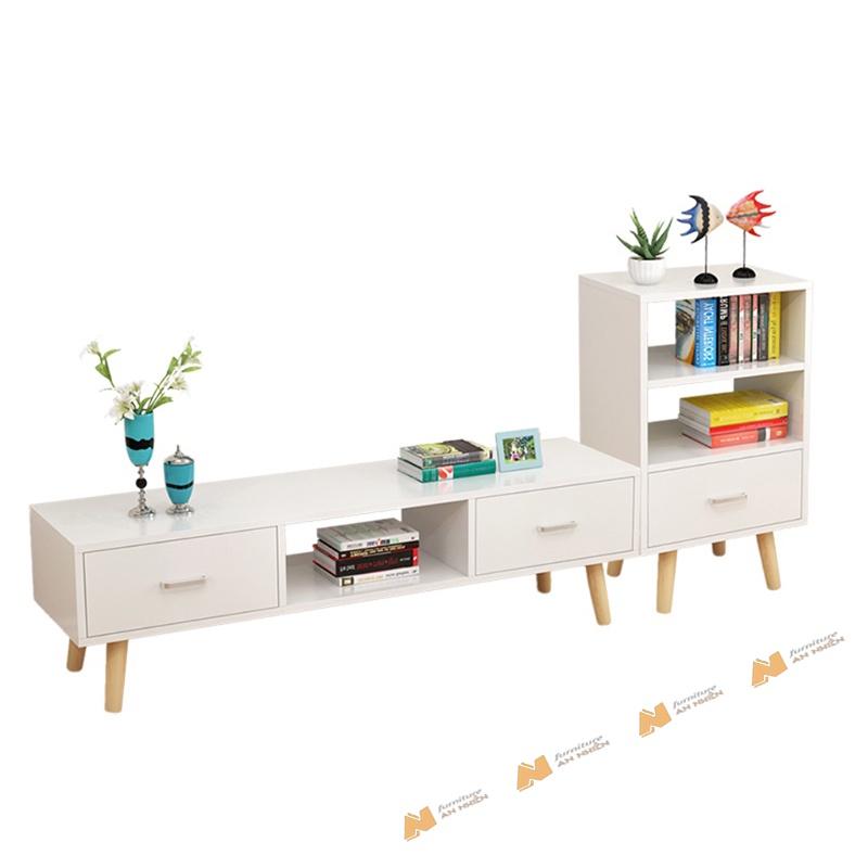 Made in VN Kệ Tủ Tivi Kệ Lưu Trữ Để Đồ AN029 gỗ mdf 17mm công ty Mộc Phát  độ bền trên 30 năm