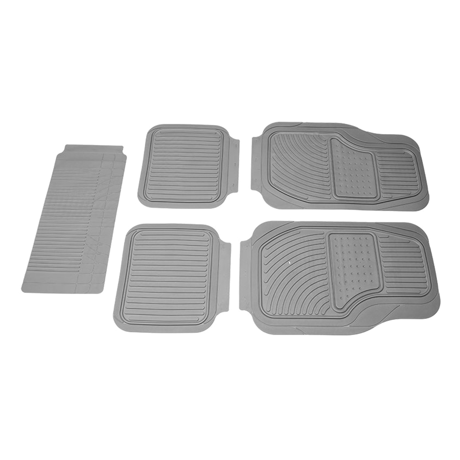 Bộ Thảm Lót Sàn Ô Tô PACKY PODA 6055 Màu Xám 4 Chỗ