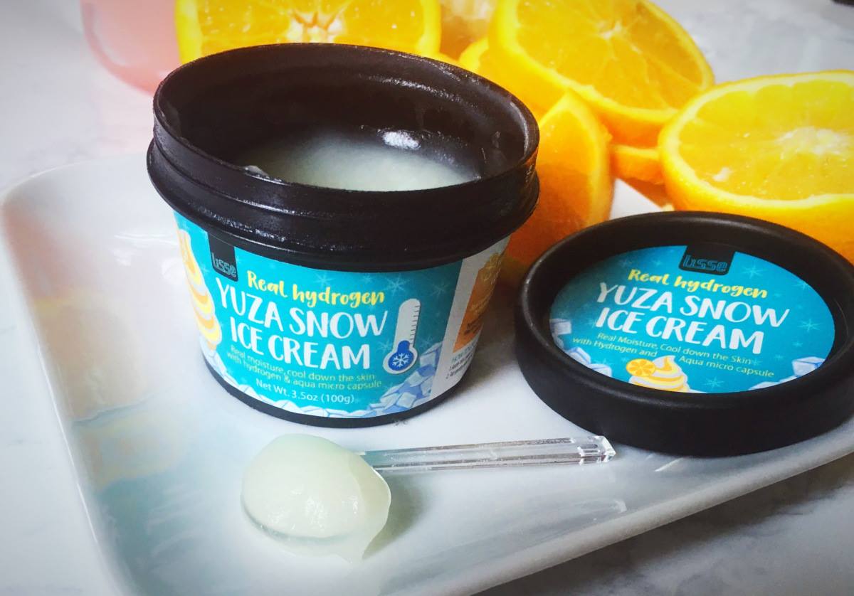 Lisse Real Hydrogen Yuza Snow Ice Cream ( Kem Yuza Tuyết Cấp Ẩm)