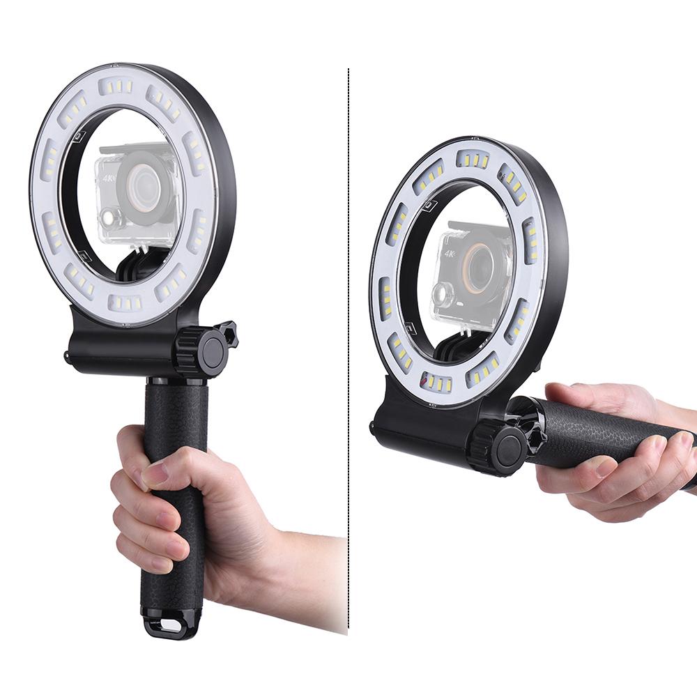 Đèn LED chống nước lặn 40m lấp đầy ánh sáng 3 chế độ cho GoPro Hero 6/5/4/3 + / 3 Yi 4K SJCAM