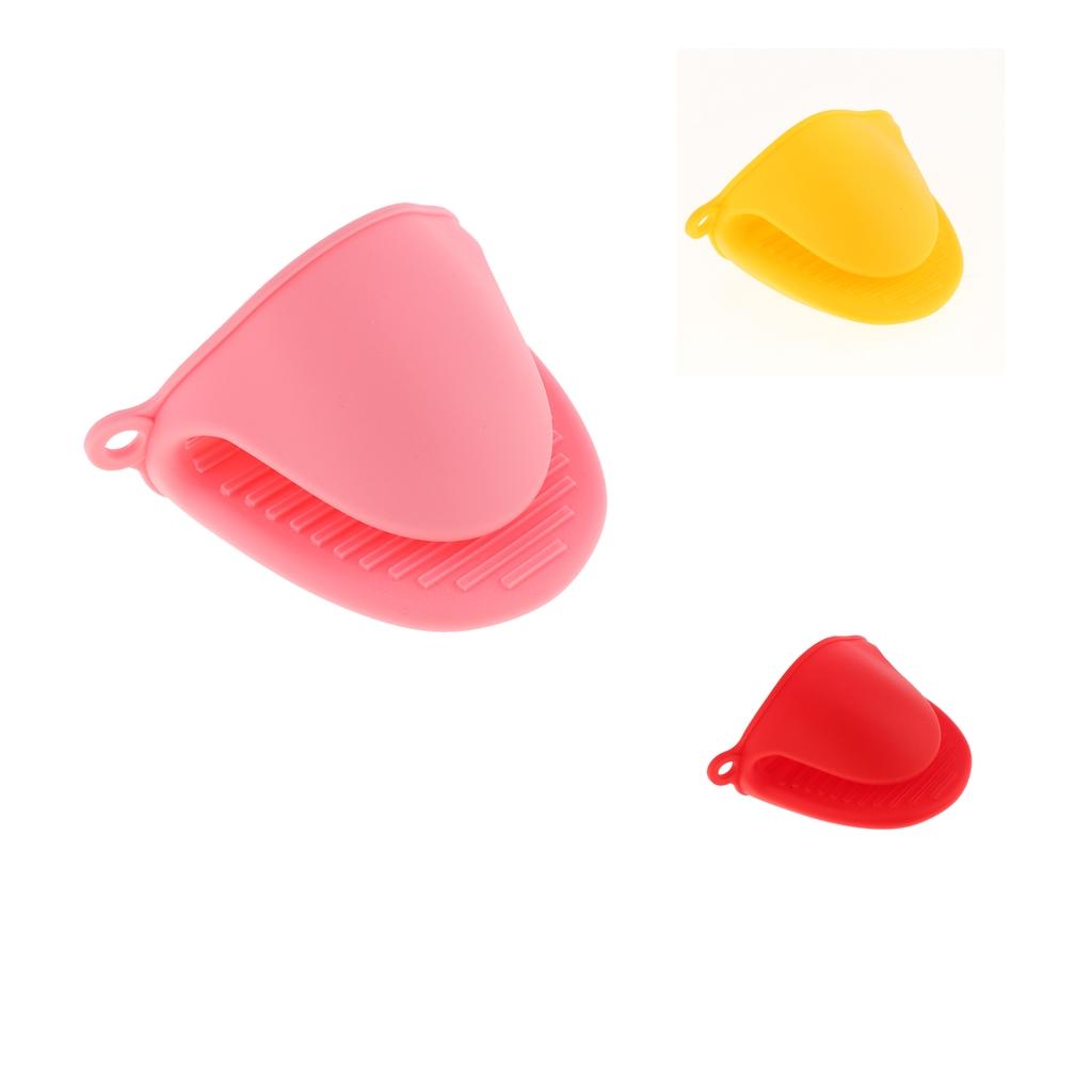 Heat Resistant Anti Scald Silicone Gloves Kitchen Tool Oven Mitts