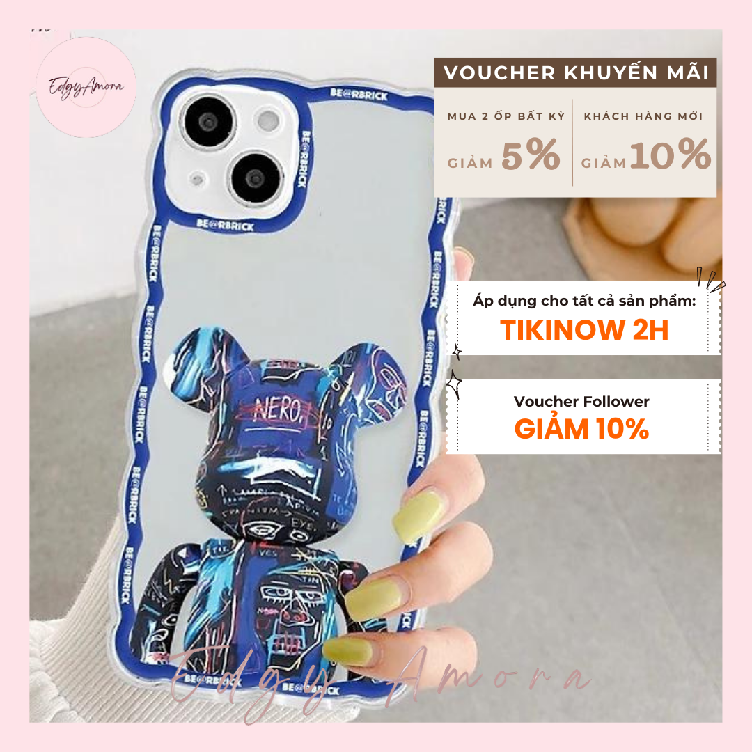 Ốp lưng Iphone chống sốc trong suốt hình gấu dành cho Iphone 11 / Phone 11 Pro / Iphone 11 Pro Max / Iphone 12 / Iphone 12 Pro / Iphone 12 Pro Max / Iphone 13 / Iphone 13 Pro / IPhone 13 Pro Max / Iphone 14/ Iphone 14 Pro / Iphone 14 Pro Max