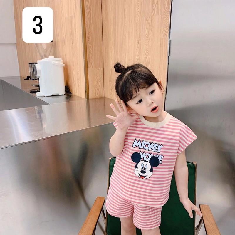 Bộ cotton mẫu mới cho bé gái