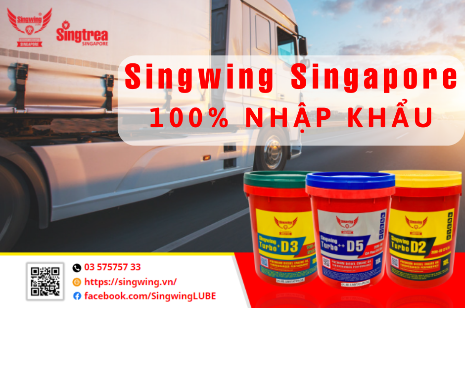 Dầu nhớt bánh răng Sing Gear EP 85W140 GL4 18L nhập khẩu từ Singapore