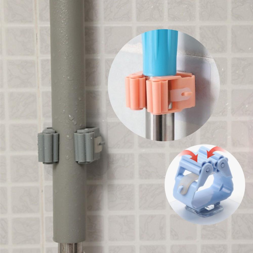Kẹp Treo Cây Lau Nhà Gắn Tường Tiện Dụng Tiết Kiệm Không Gian