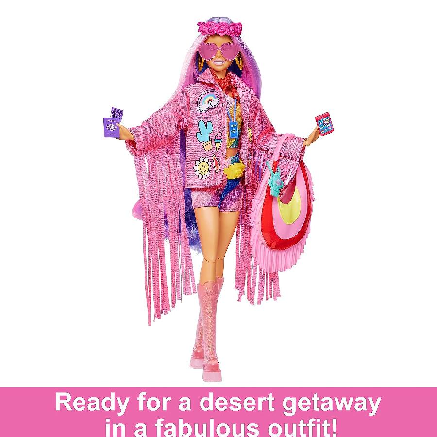 Đồ Chơi Búp Bê Extra Fly - Desert BARBIE HPB15/GRN27