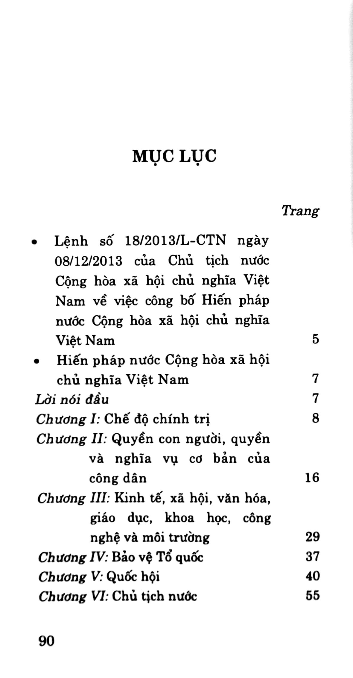 Hiến Pháp Nước Cộng Hòa Xã Hội Chủ Nghĩa Việt Nam