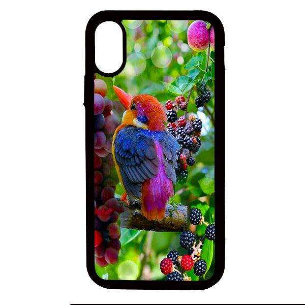 Ốp lưng cho iPhone XS MAX mẫu CHIM 8 - Hàng chính hãng