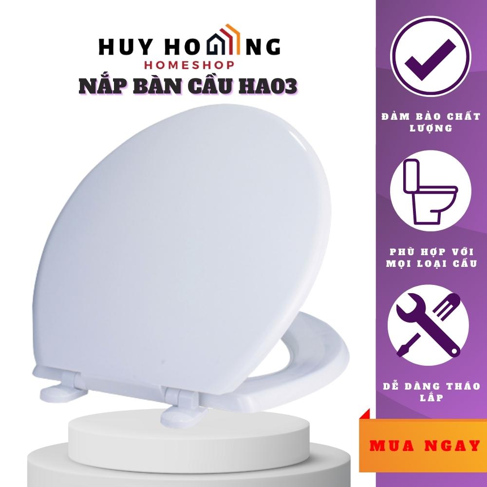 Nắp bàn cầu loại thường HA03