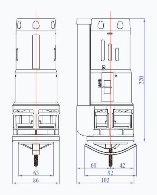 CỤM XẢ NƯỚC BỒN CẦU LIỀN KHỐI 2 NHẤN FV18 - FV22 Hùng Anh