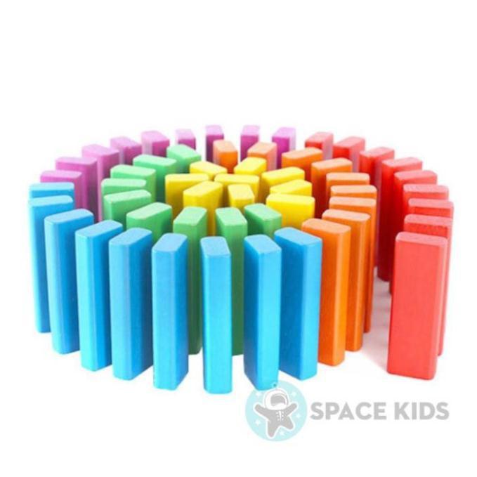 Đồ chơi rút gỗ cho bé 48 chi tiết kèm xúc xắc nhiều màu sắc cho bé vui chơi