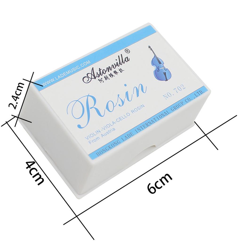 Portable Rosin For Violin Viola Cello String Instrument Resin Glassy Red