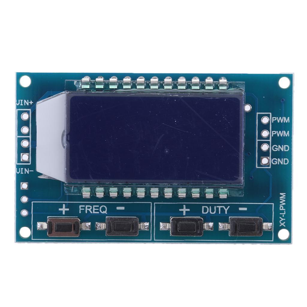 Signal Generator PWM Pulse Frequency Meter, LCD Display, Module Board 1 Pack