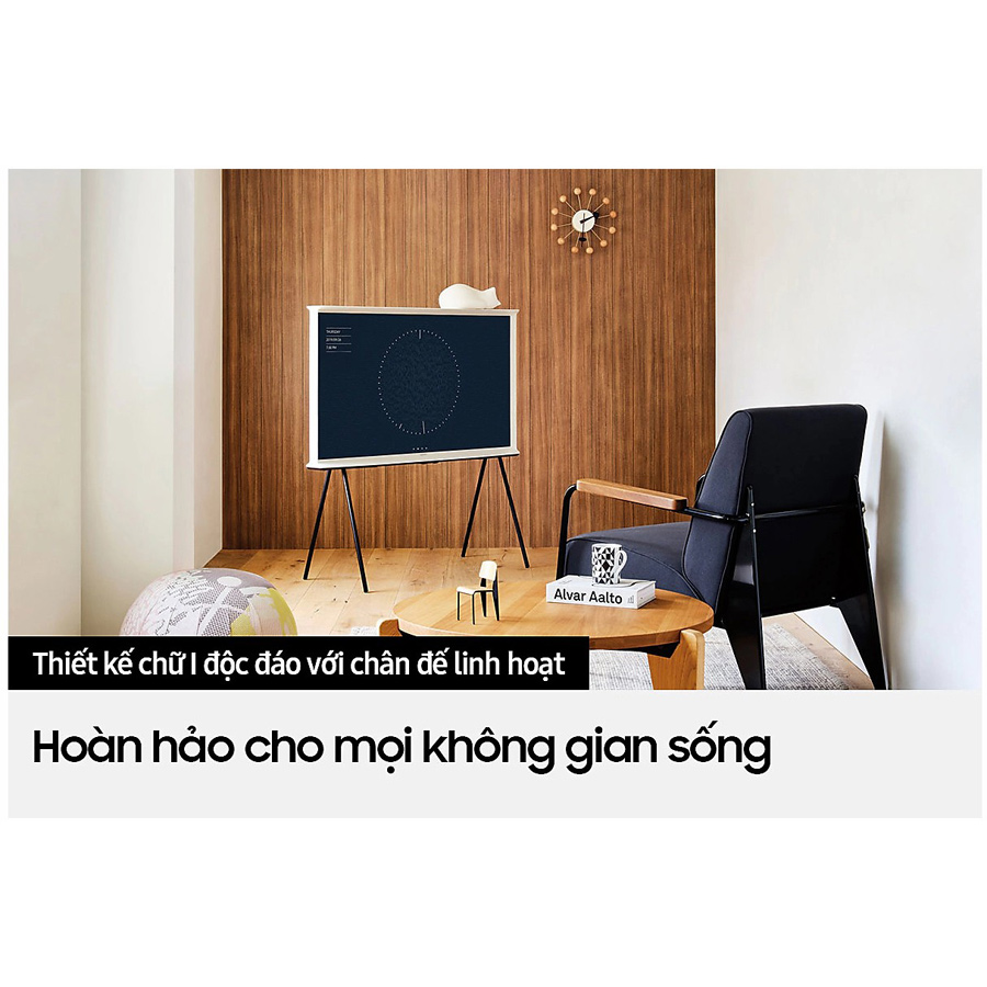 Smart Tivi Qled The Serif Samsung 4K 50 inch QA50LS01B - Model 2022 - QA50LS01BBKXXV - Màu