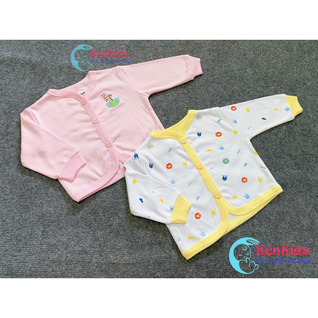 (3-15kg) 2 Áo khoác giữ ấm cotton tay dài cho bé