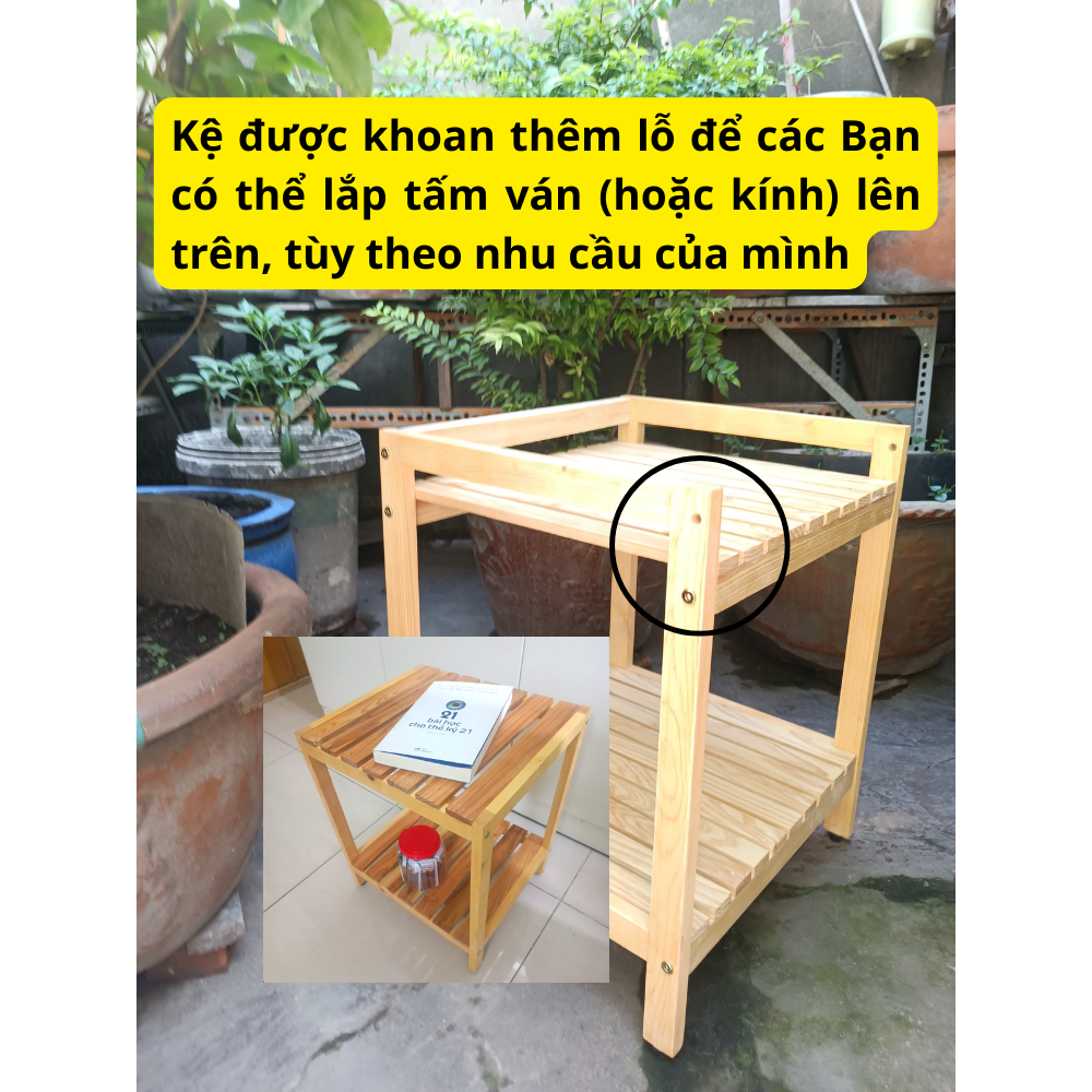 Kệ đầu giường 2 tầng mặt gỗ hoặc kính, phong cách Hàn Quốc Korean Style. Tab đầu giường rộng 40cm tinh tế, sang trọng và tiện dụng. Chất lượng đạt tiêu chuẩn Hàn Quốc.