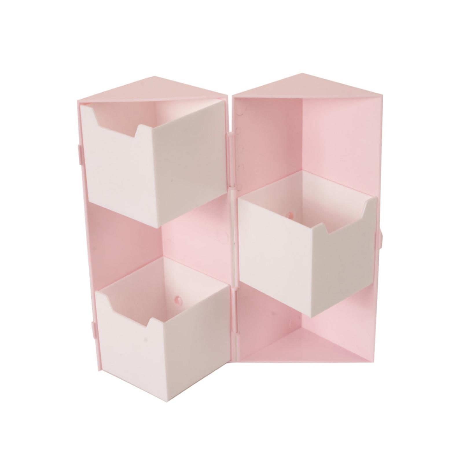 Countertop Storage Box with Drawer Bathroom Organizer Case for Bathroom Desk