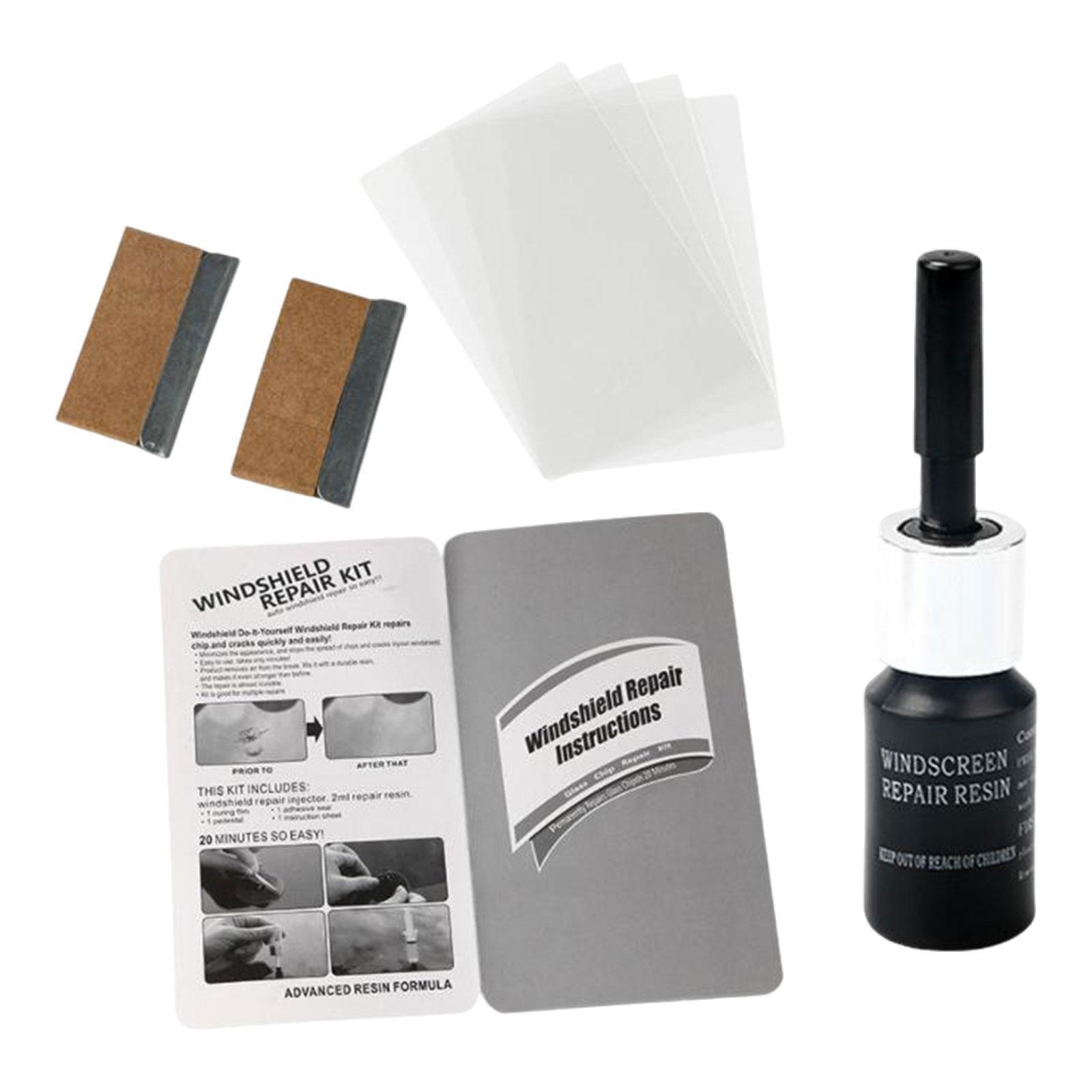 Car Windshield Crack Repair Resin Vehicle Glass ,DIY Windscreen Tool, Easy to Use ,Automotive Repair Fluid for Lightweight