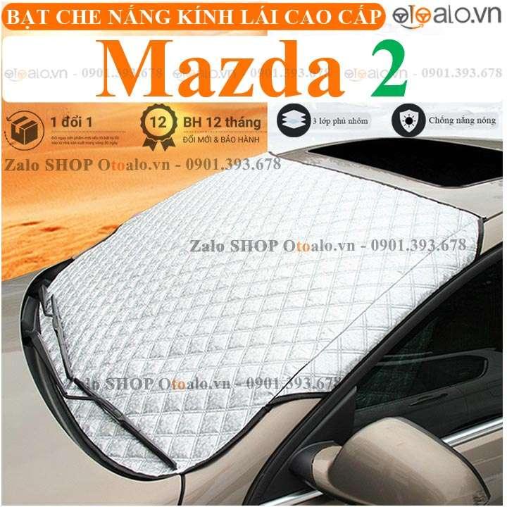 Tấm che chắn nắng nóng kính lái xe ô tô Mazda 2 3 Lớp Cao Cấp - OTOALO