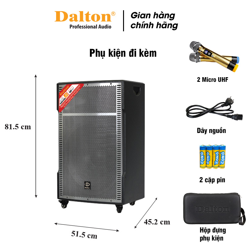Loa kéo Dalton TS-18G800X - Hàng chính hãng