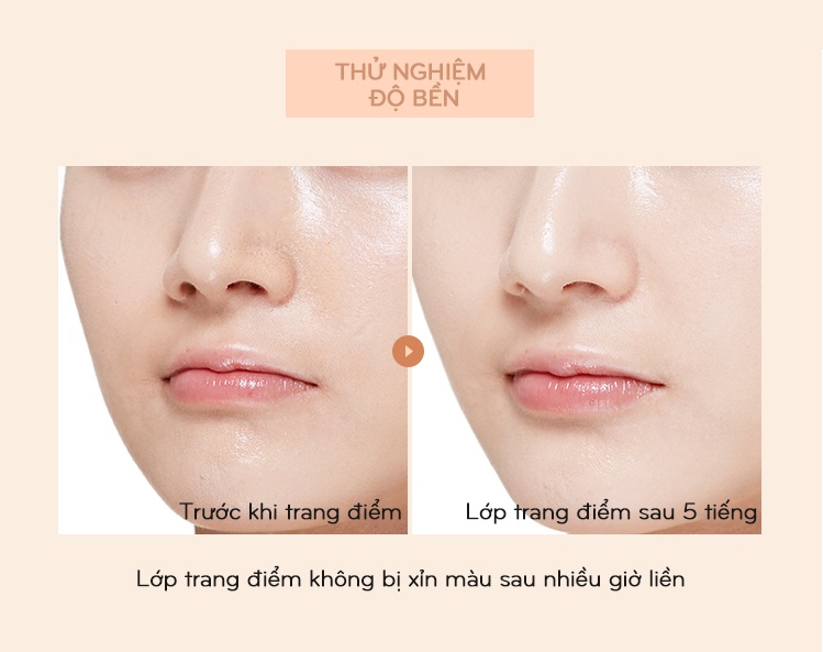 Phấn Nước Missha Magic Cushion Cover Lasting SPF50+ PA+++ 15g tặng kèm mặt nạ su:m (su:m màu ngẫu nhiên)