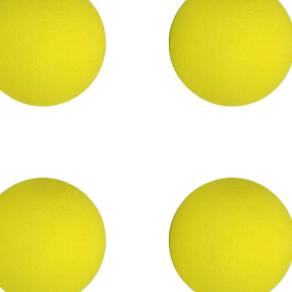 2x10 Pieces EVA Foam Golf Swing Exercises Practice Training Balls Yellow