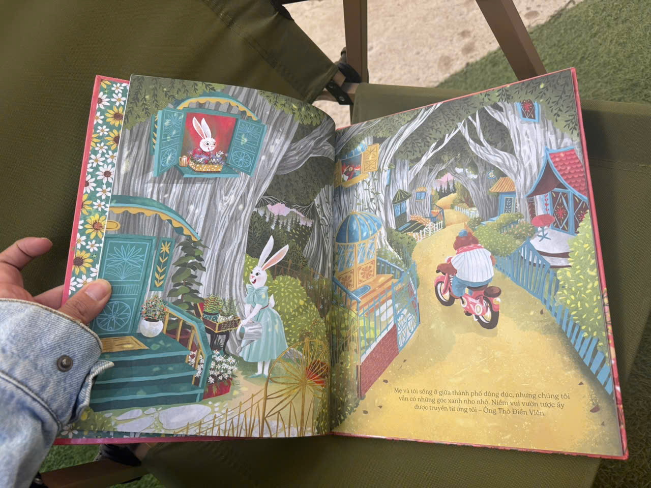 (Bìa cứng) KHU VƯỜN TRONG TIM TA - Phạm Quang Phúc - Crabit Kidbooks