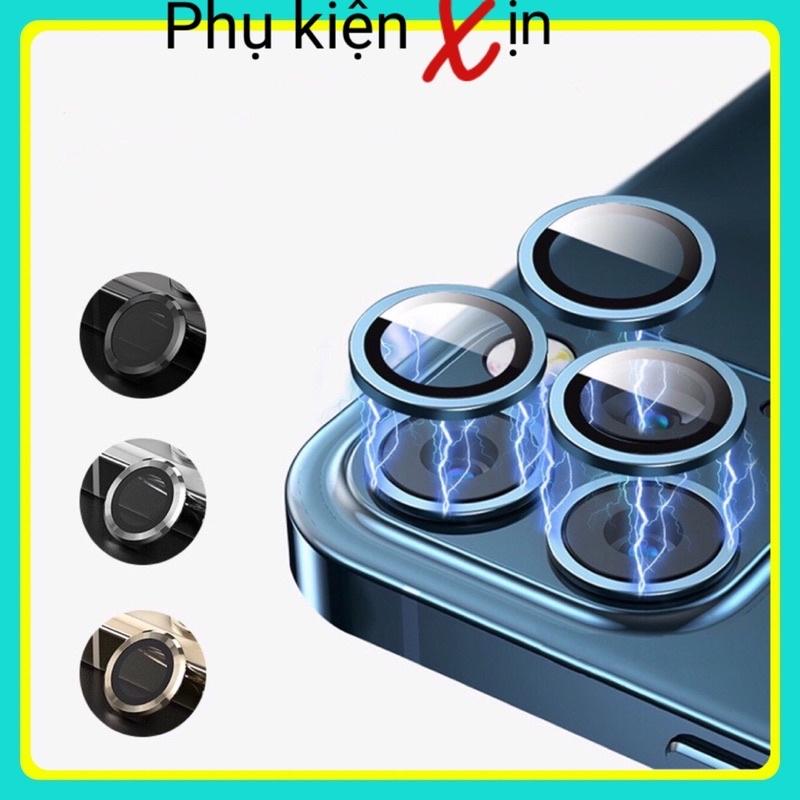 VIỀN NHÔM BẢO VỆ CAMERA ĐỦ MÀU THEO MÁY DÀNH CHO IPHONE 11/11PRO/11ROMAX/12MINI/12/12PRO/12PROMAX