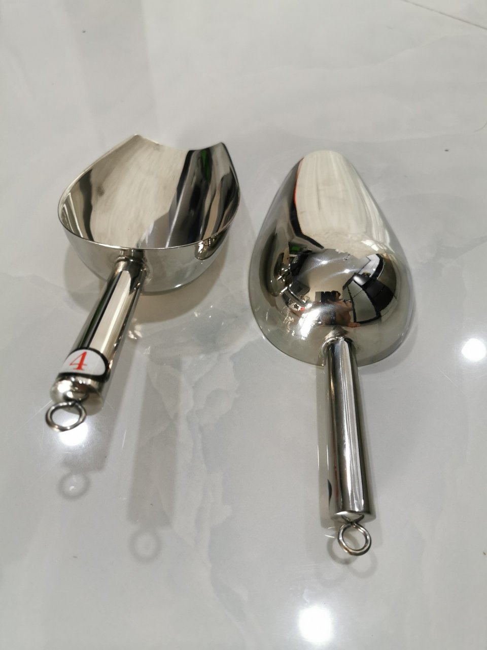 BỘ 2 XÚC ĐÁ INOX CAO CẤP 9X23CM