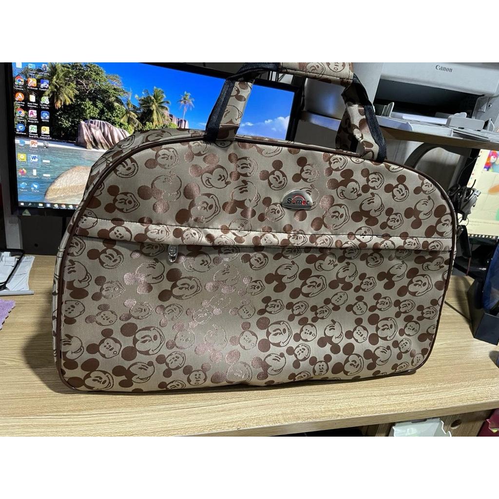 Túi Trống du lịch vải MOZA Tron Quý tộc sang trọng cỡ đại 54cm Shalla