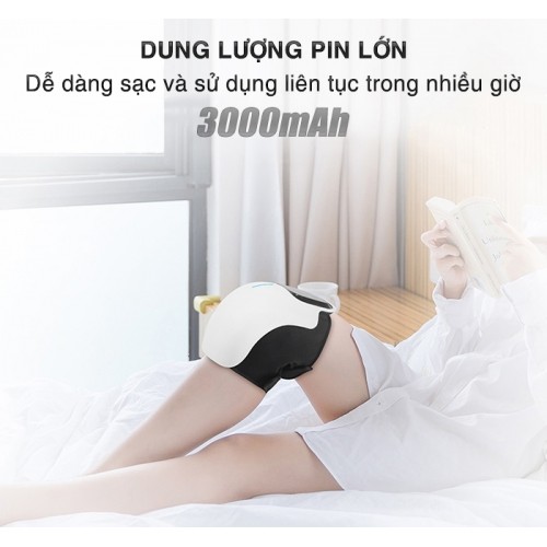 Máy massage đầu gối áp suất khí và tạo nóng chính hãng MZ-669C - máy massage các khớp gối cao cấp