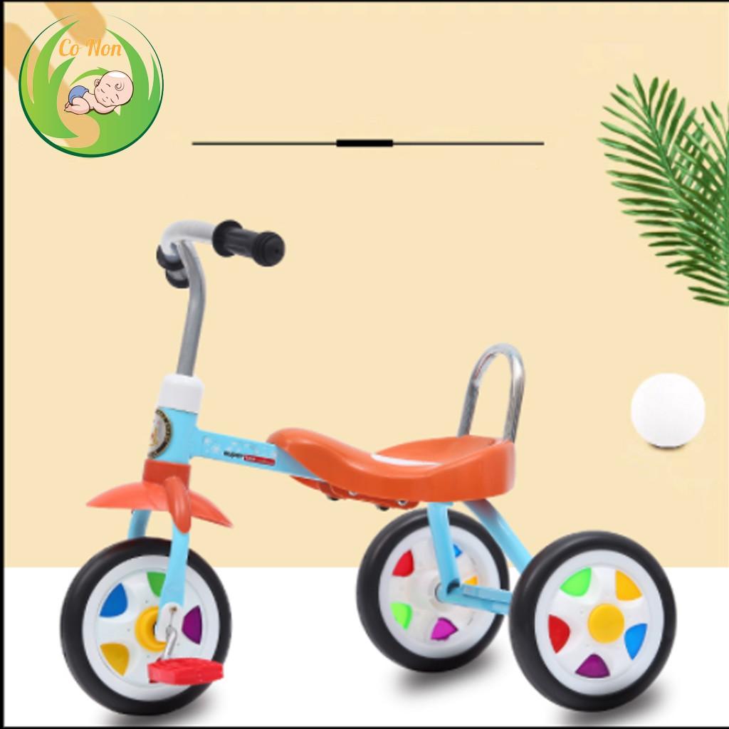 Xe đạp 3 bánh, xe cút kít cho bé khung thép chắc chắn