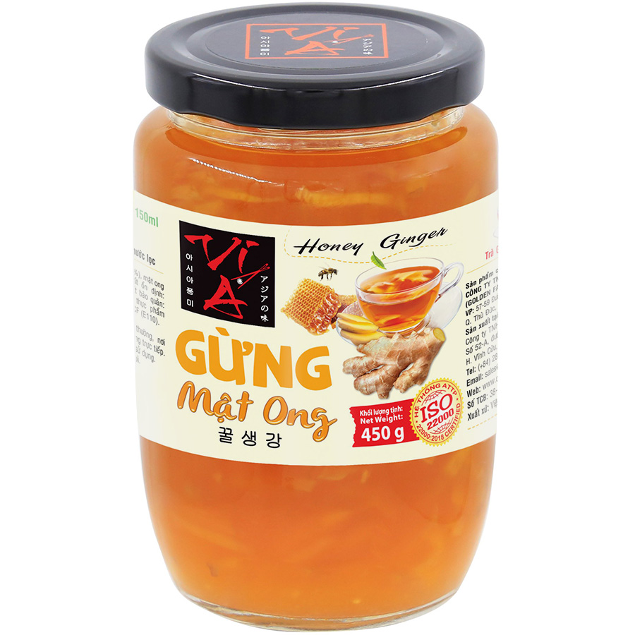 Gừng mật ong Vị Á  450g