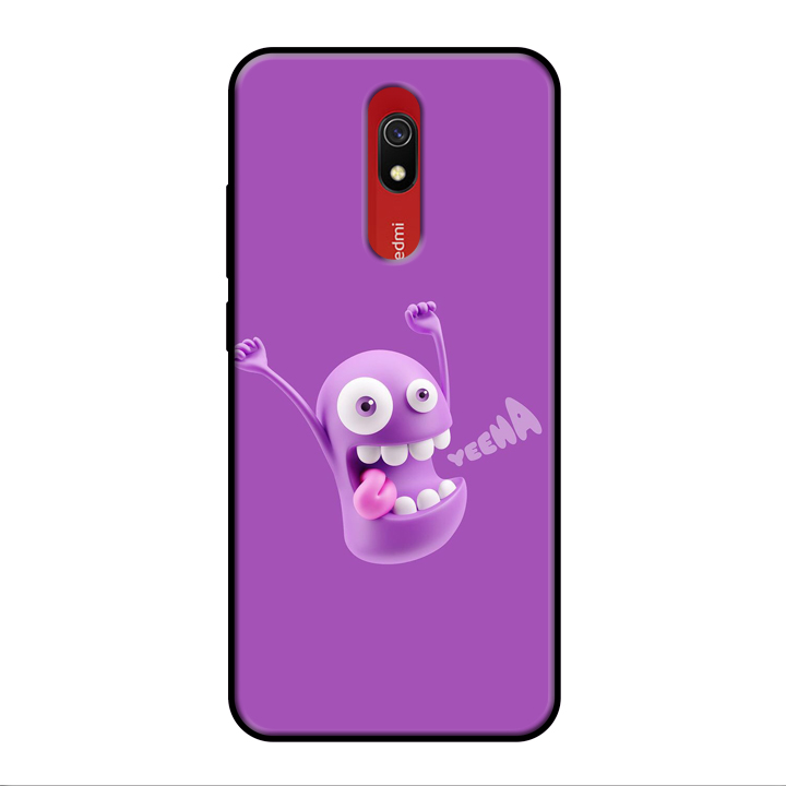 Ốp lưng điện thoại Xiaomi Redmi 8A viền silicon dẻo TPU  hình Emoji - Đa Cảm Xúc - Hàng chính hãng