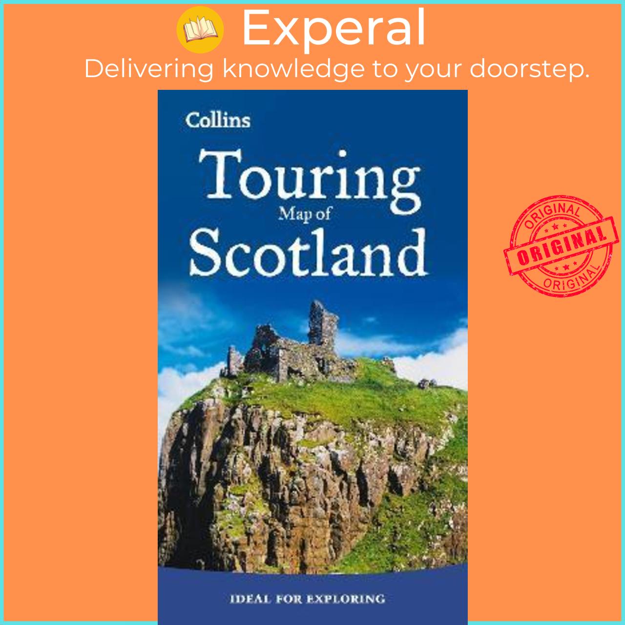 Sách - Scotland Touring Map : Ideal for Exploring by Collins Maps (UK edition, paperback)