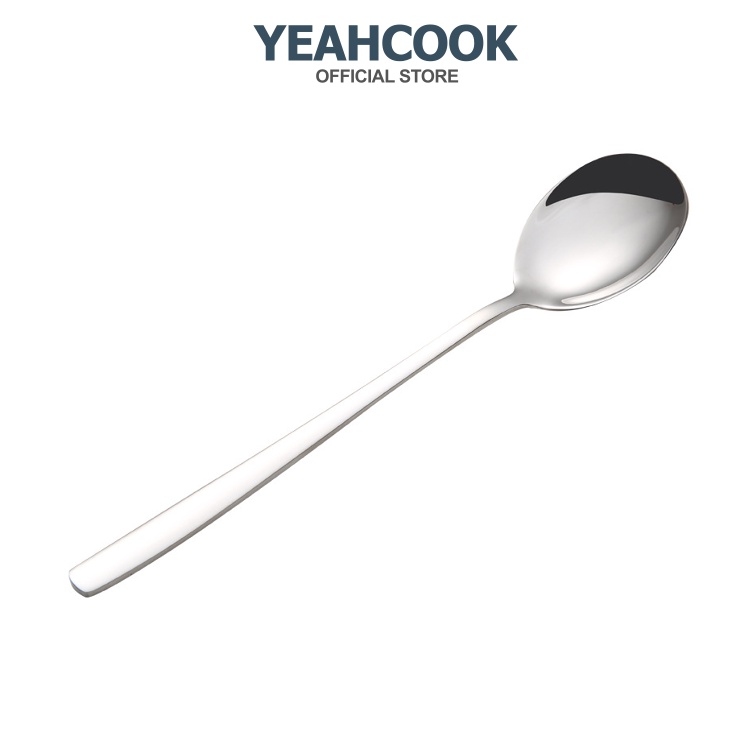 Thìa inox 304 cán dài cao cấp Yeahcook