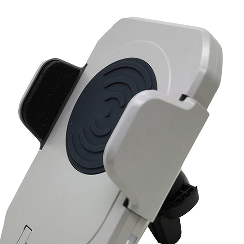 Wireless Car Charger Mount Auto Induction Charging Air Vent Bracket Grey