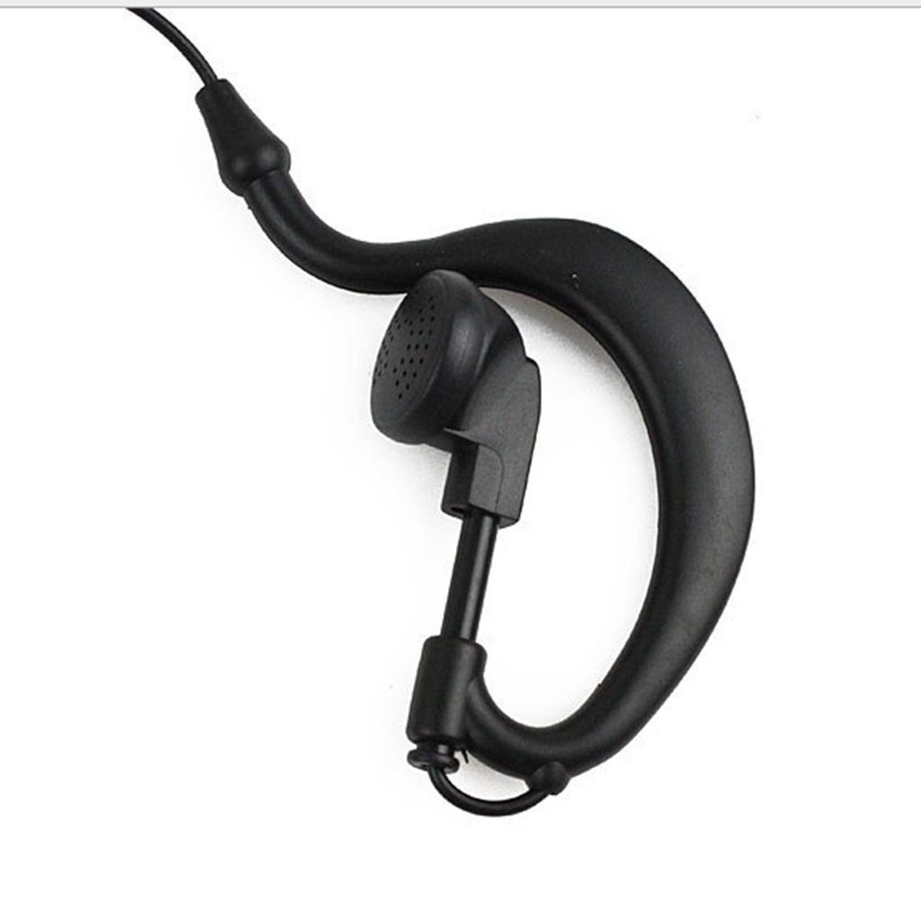 2Pin K Type Earphone with Mic Walkie Talkie Headphones + Battery Case