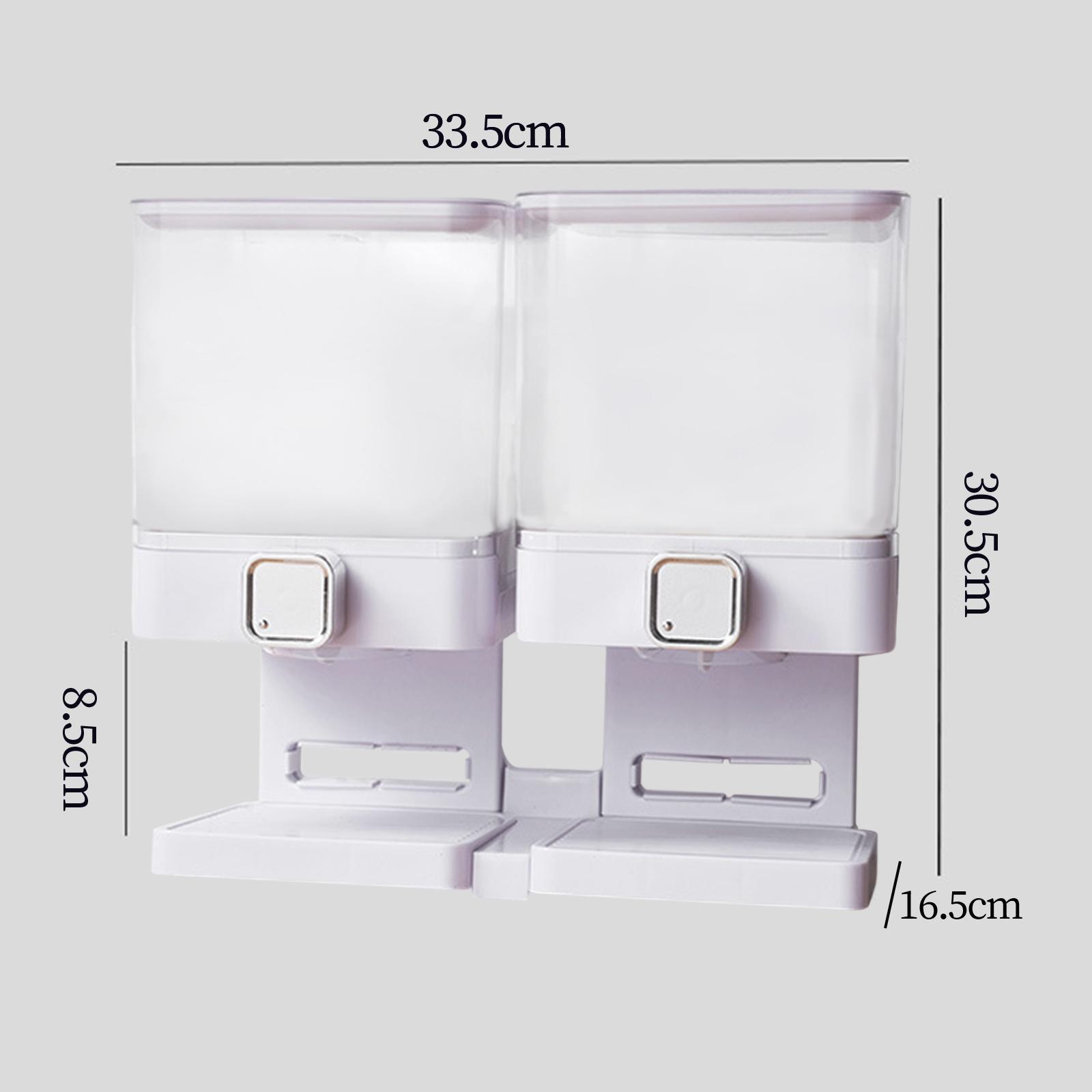 Compact Indispensable Designer Dry Food Dispenser for Kitchen Storage Tools