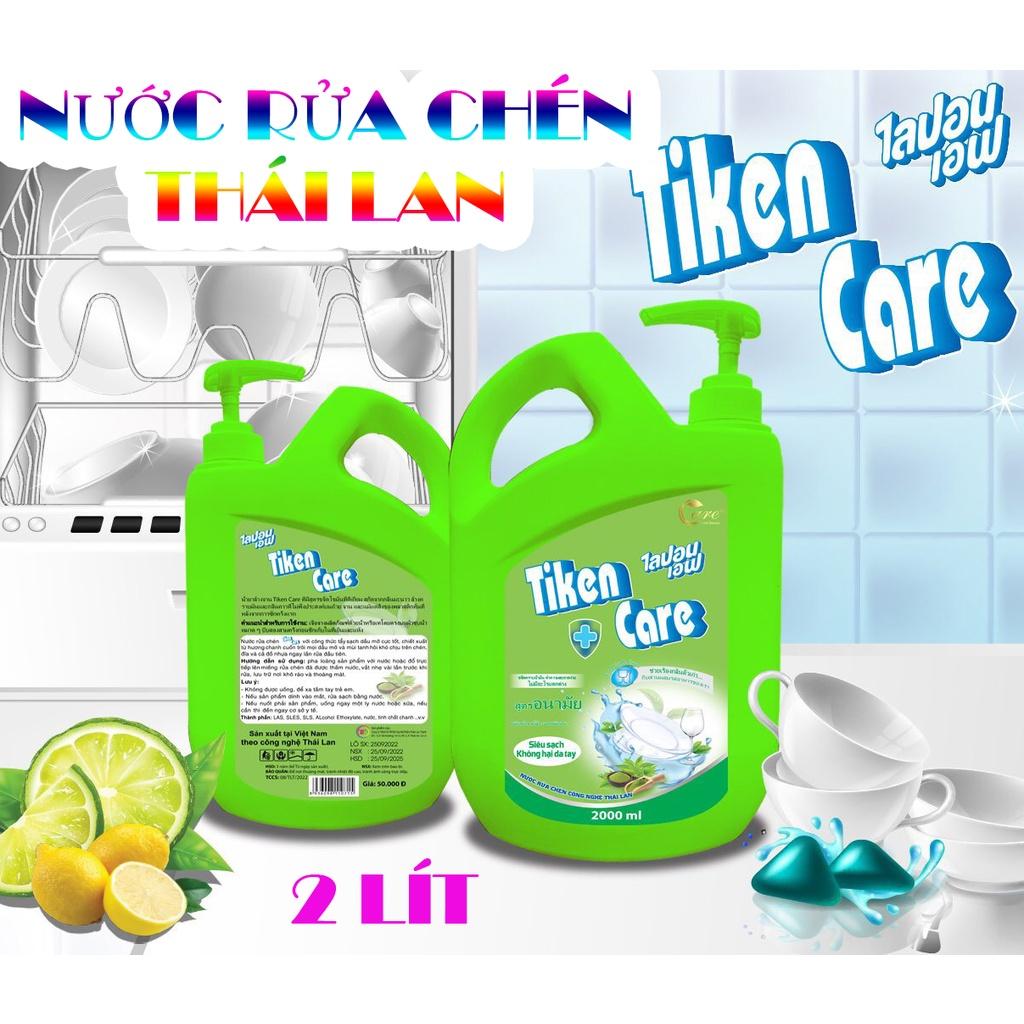 NƯỚC RỬA CHÉN THÁI LAN TIKEN CARE - CAN 2 LÍT