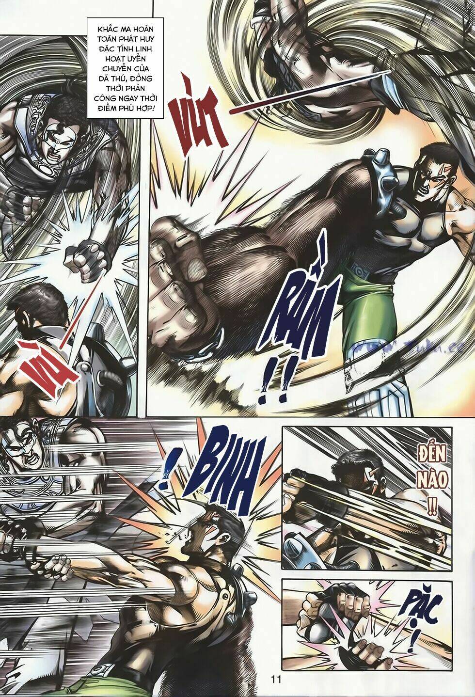 bạo tộc x ii - hoàng kim phong bạo chapter 2 11