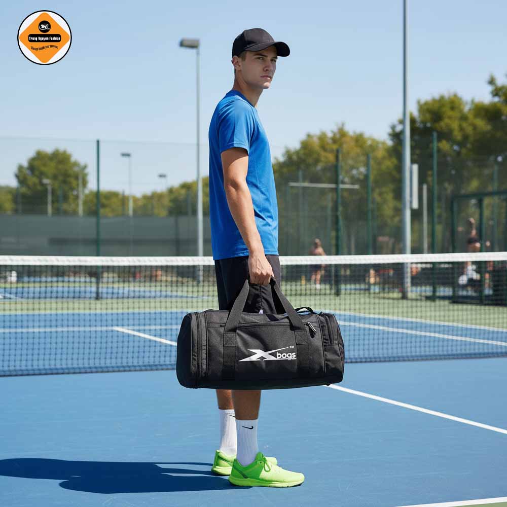 Túi trống thể thao, túi du lịch Xbags – Túi thể thao nam cao cấp nhiều ngăn, sang trọng, năng động đi gym, đá bóng XB6001