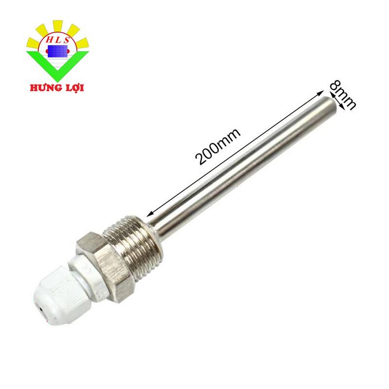 Thermowell bảo vệ cho cảm biến nhiệt độ dài 50-200mm dùng cho máy nước nóng năng lượng mặt trời