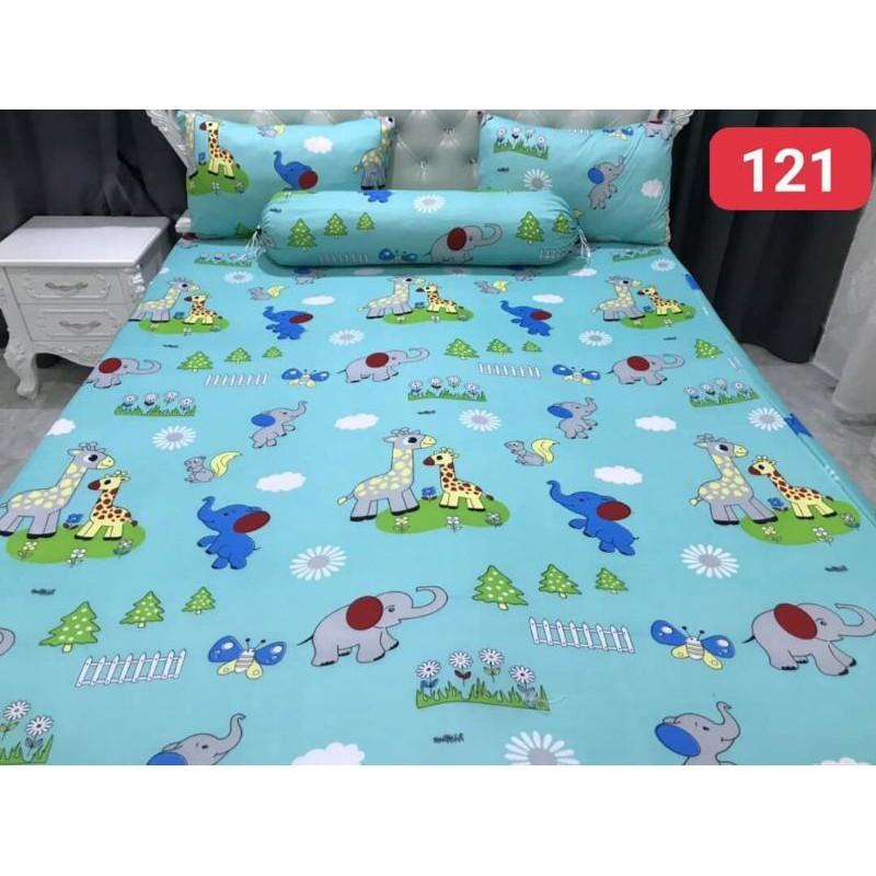 GA CHỐNG THẤM 1m6 COTTON THUN NANO KHÁNG KHUẨN LOẠI TỐT - HỌA TIẾT HOẠT HÌNH