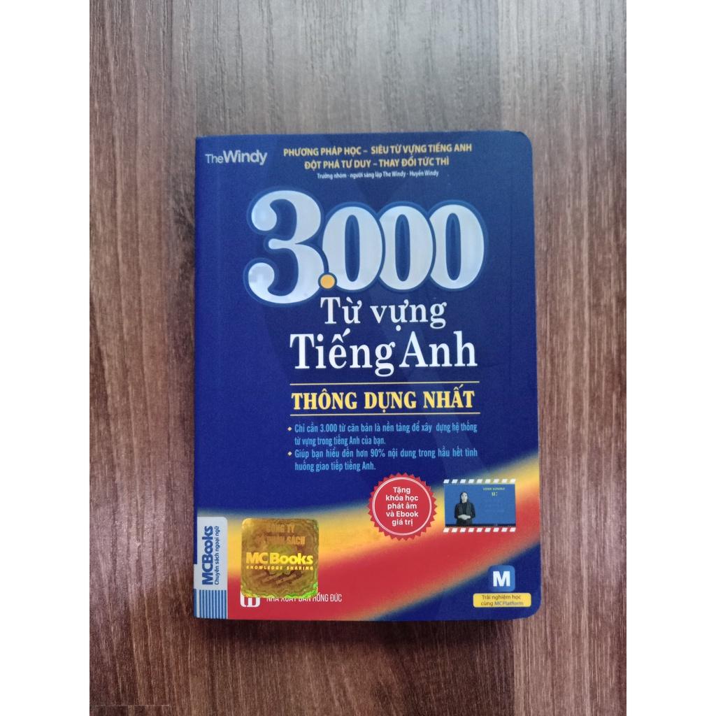 Sách - 3000 Từ Vựng Tiếng Anh Thông Dụng Nhất Dành Cho Người Học Cơ Bản