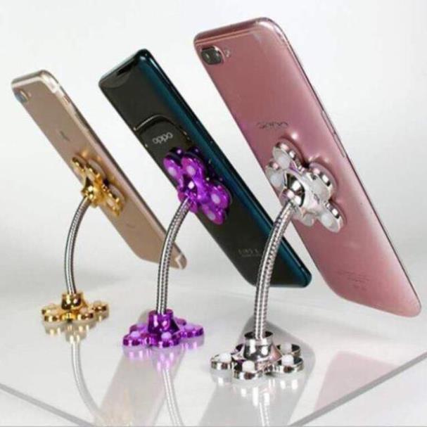 GIÁ ĐỂ ĐIỆN THOẠI HÚT CHÂN KHÔNG 2 ĐẦU hs h340