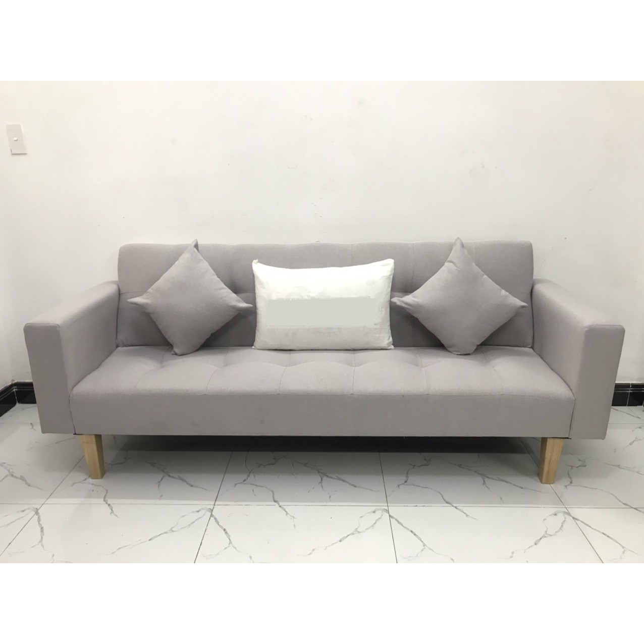 Ghế dài 2mx90 sofa bed tay vịn phòng khách salon linco13