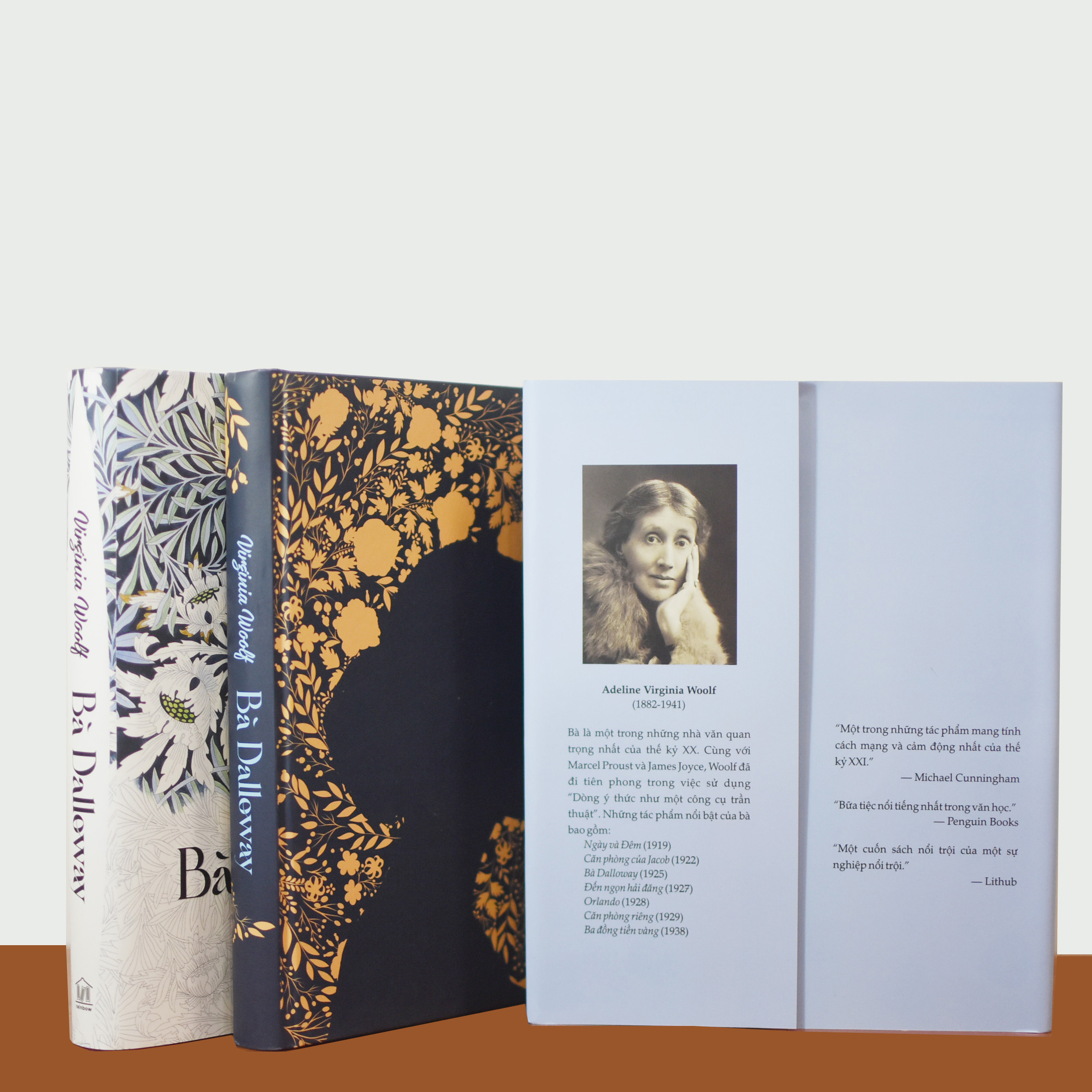 BÀ DALLOWAY (bản giới hạn, bìa cứng) - RAINBOW BOOKS (Trần Nguyên dịch)