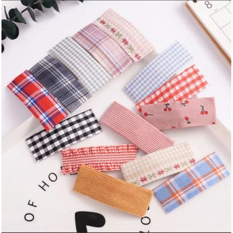 Set 5 kẹp mái ngọc trai nhân tạo hot